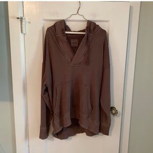 Aerie Barefoot sweatshirt in brown